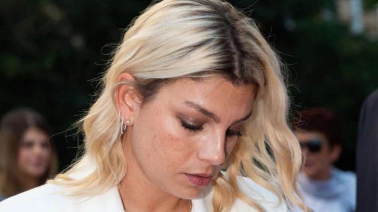 Emma Marrone lacrime padre