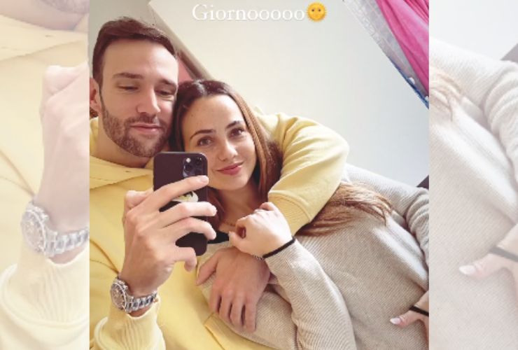 Andrea Zenga Rosalinda Canavò incinta