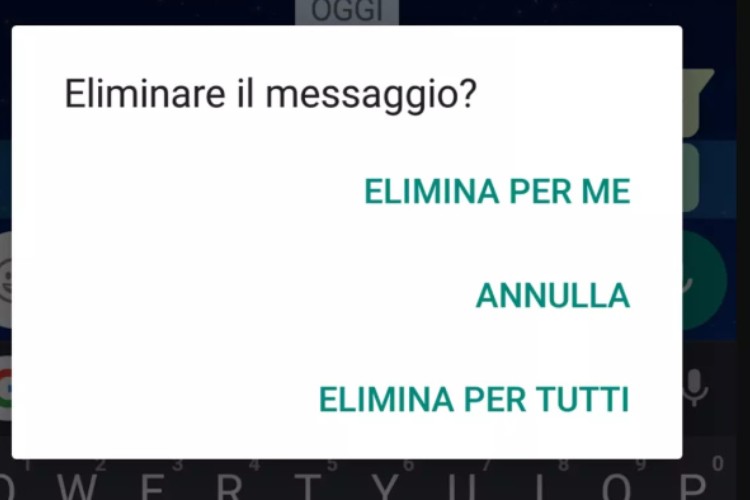 Novità messaggi a tempo whatsapp