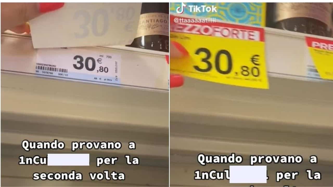 Truffa Natale supermercato Tiktok 