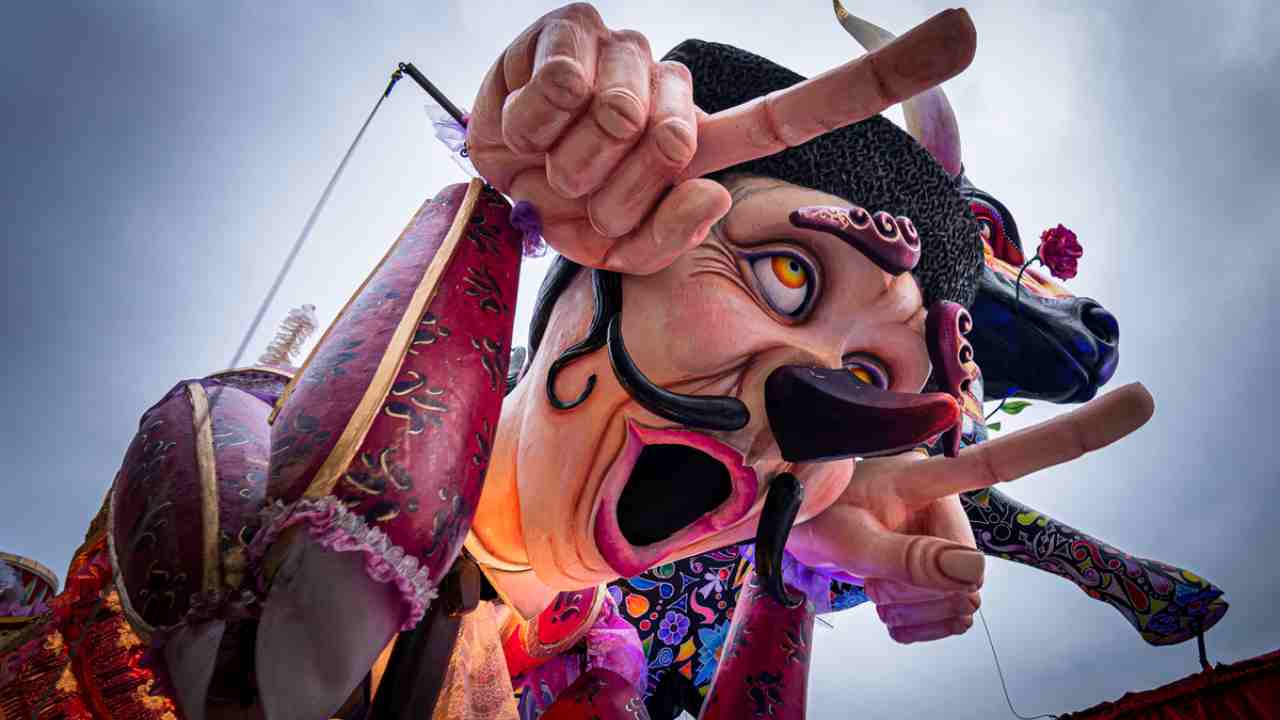 Carro di Carnevale a Viareggio