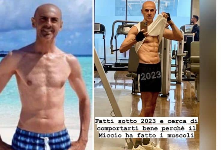 Enzo Miccio trasformazione palestra