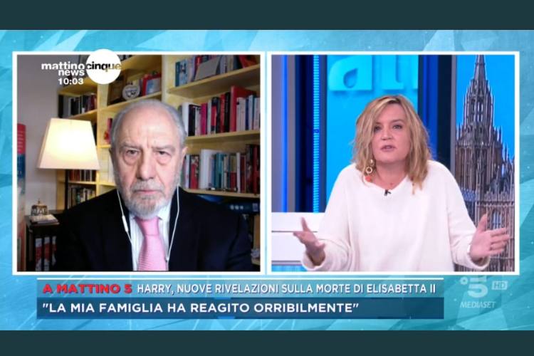 Tweet Mattino 5. video di Groppelli e Caprarica