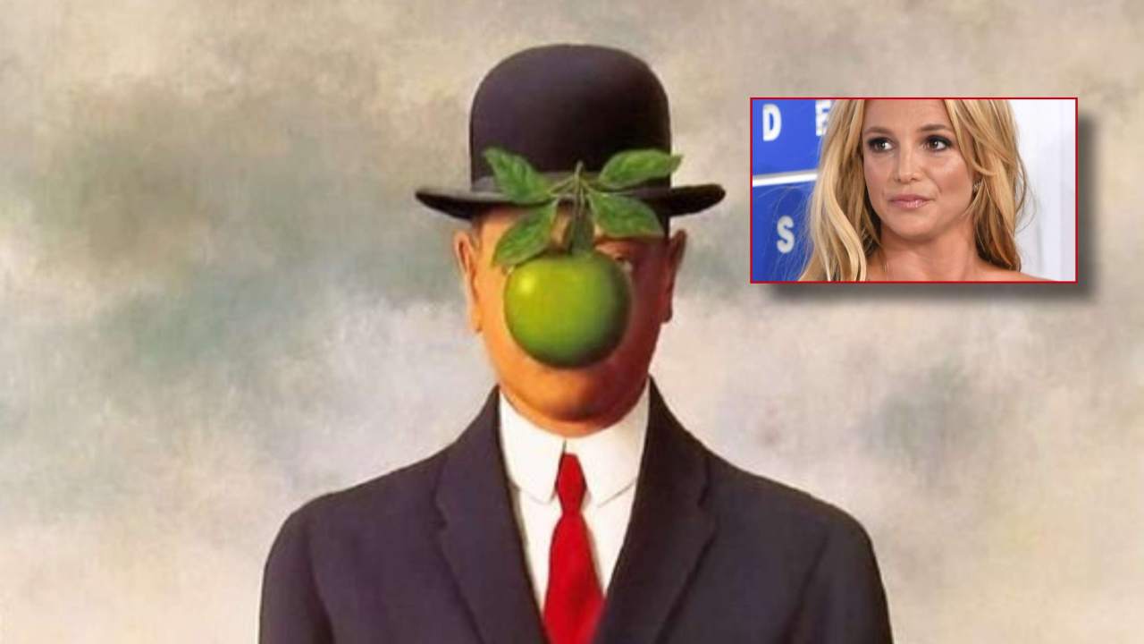 Britney Spears cita Magritte
