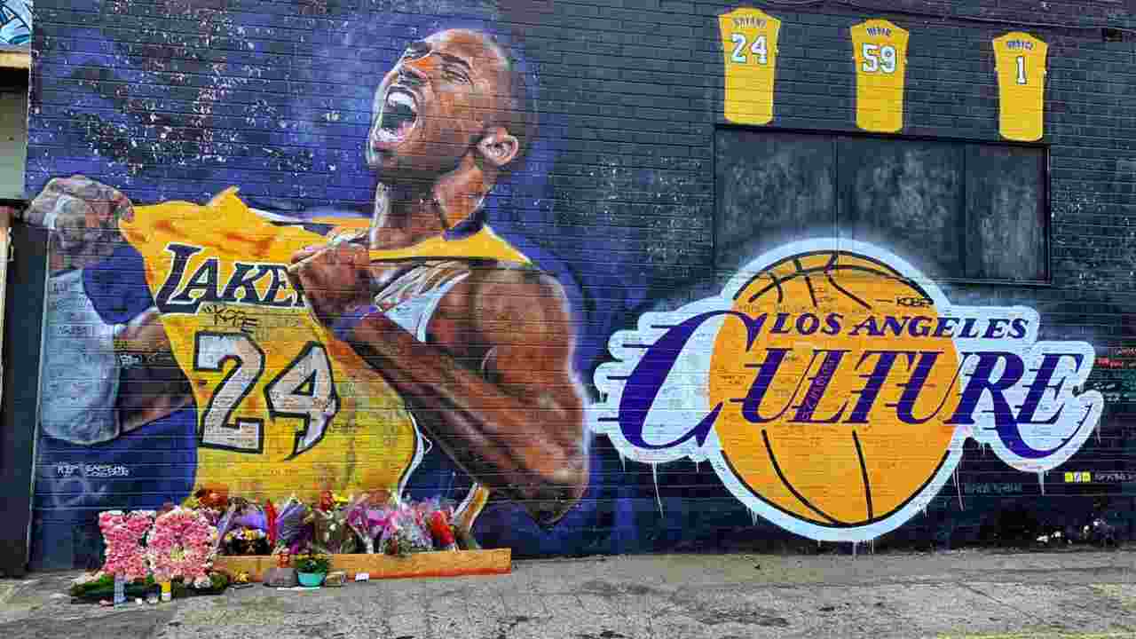 Murales in onore di Kobe