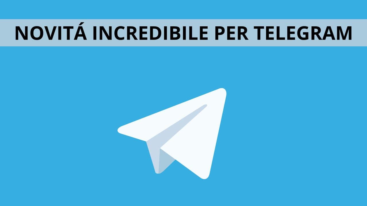 Telegram novità