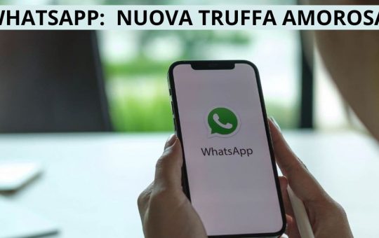 truffa amorosa WhatsApp