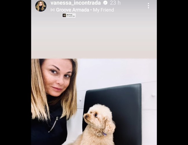 Vanessa su Instagram