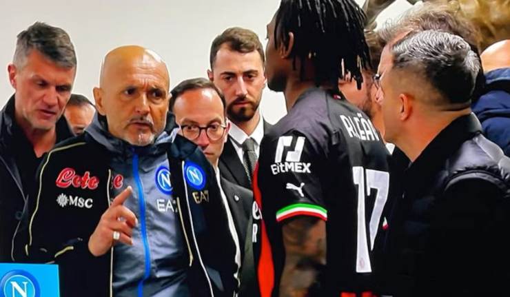 Lite Maldini e Spalletti