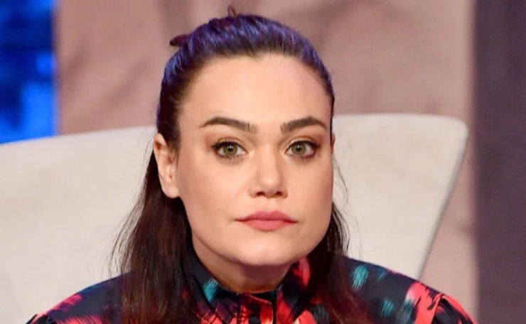 Romina si arrabbia in televisione
